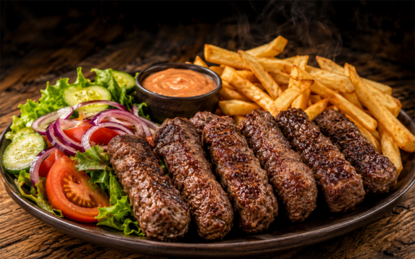 Cevapcici Teller 6 Stück
