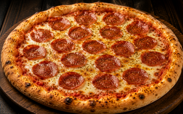 Salami Pizza