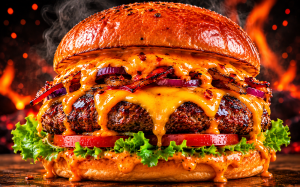 Volcano Burger